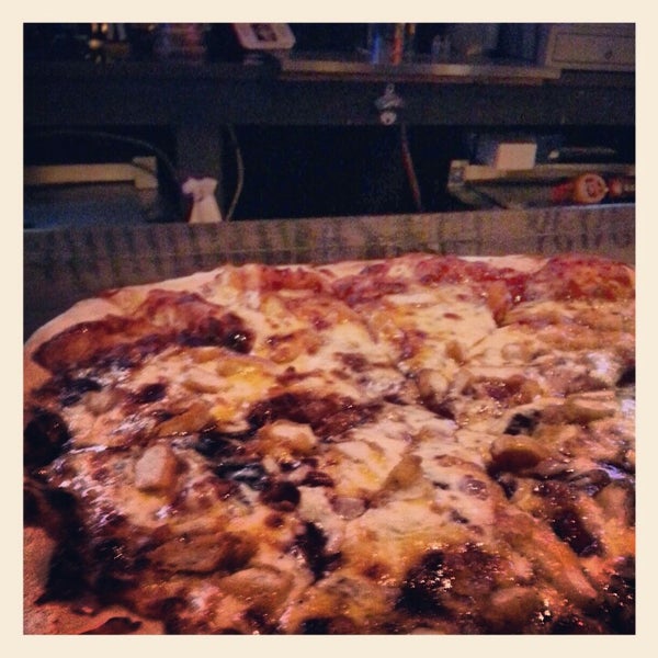 Happy Hour is 5-7 Monday - Saturday and all day Sunday. Honey Bacon Cajun pizza is by far my favorite.