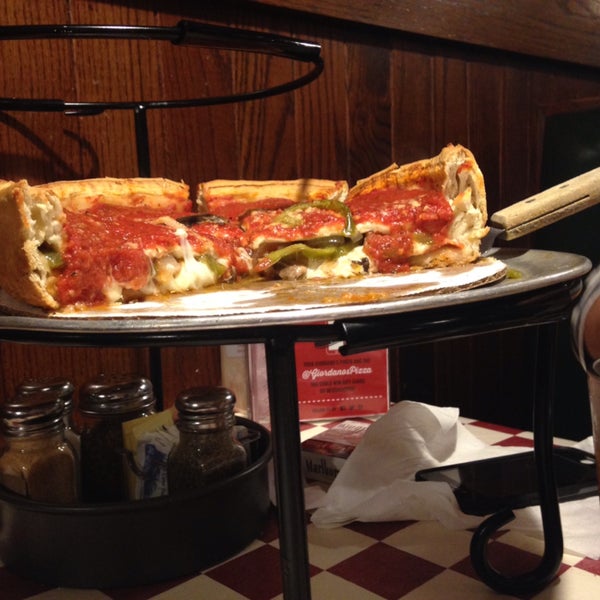 The deep dish pizza is awesome, but be patient it does take 45 minutes.
