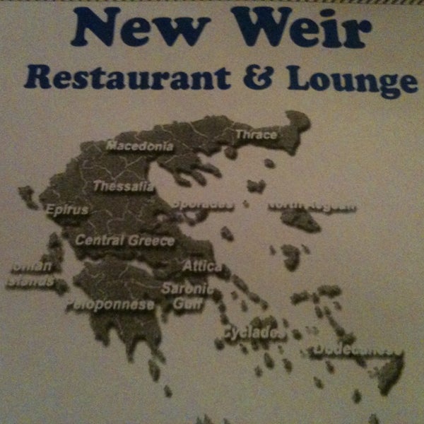 New Weir House Of Pizza Menu