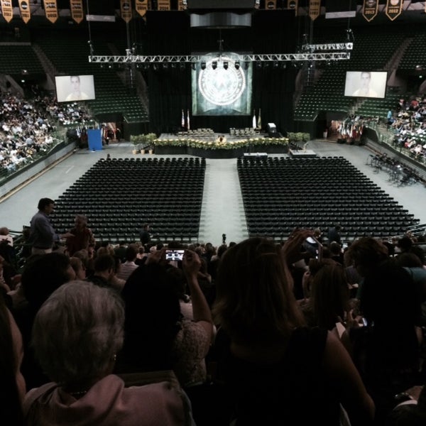 Photo taken at Ferrell Center by Ronnie P. on 5/16/2015