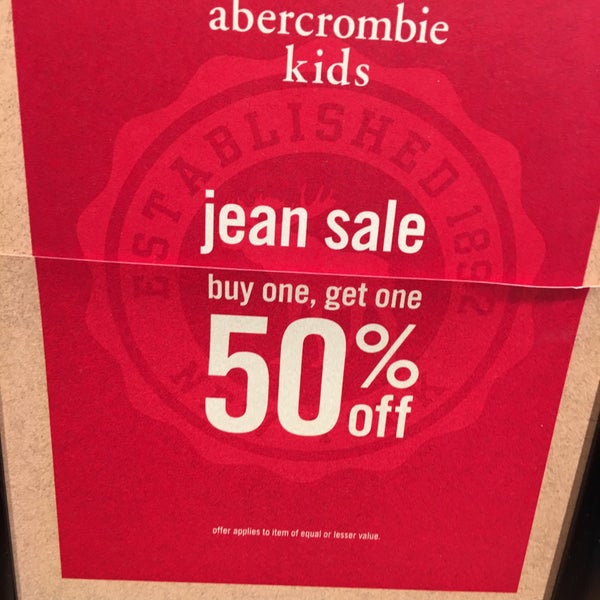 Abercrombie Kids Promo Code Store
