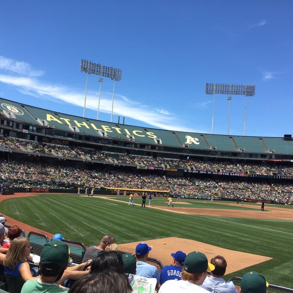 Photo taken at Oakland-Alameda County Coliseum by Drew L. on 6/28/2015