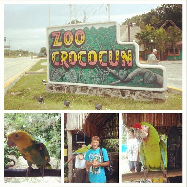 Foto tirada no(a) Crococun Zoo por Weiss Kam . em 7/2/2013