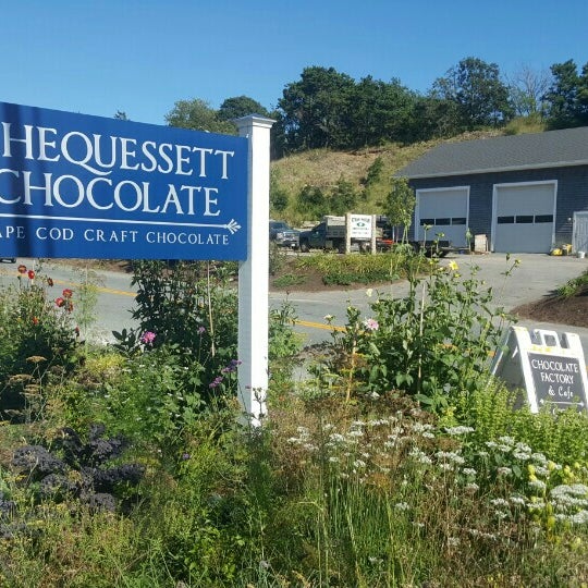 Photo taken at Chequessett Chocolate by Pashmina D. on 9/6/2015