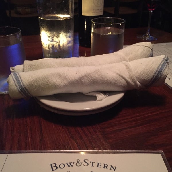 Photo taken at Bow &amp; Stern Oyster Bar by Tyler B. on 10/8/2014