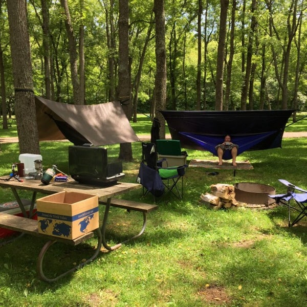Hueston 2024 woods camping