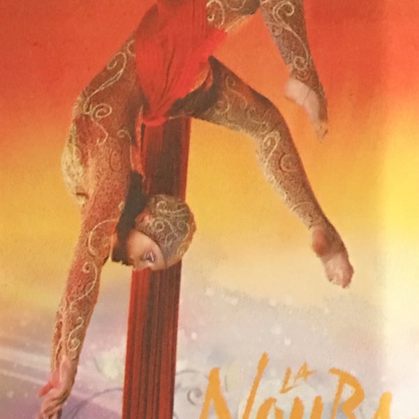Photo taken at La Nouba by Cirque du Soleil by Tatiane B. on 10/1/2016