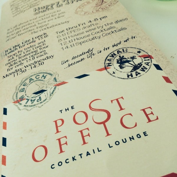 Photo taken at Post Office Shisha &amp; Cocktail Lounge by Jacob d. on 6/23/2014