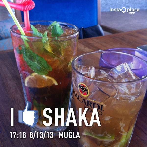 Photo taken at Shaka Restaurant Bar &amp; Cafe by Jacob d. on 8/13/2013