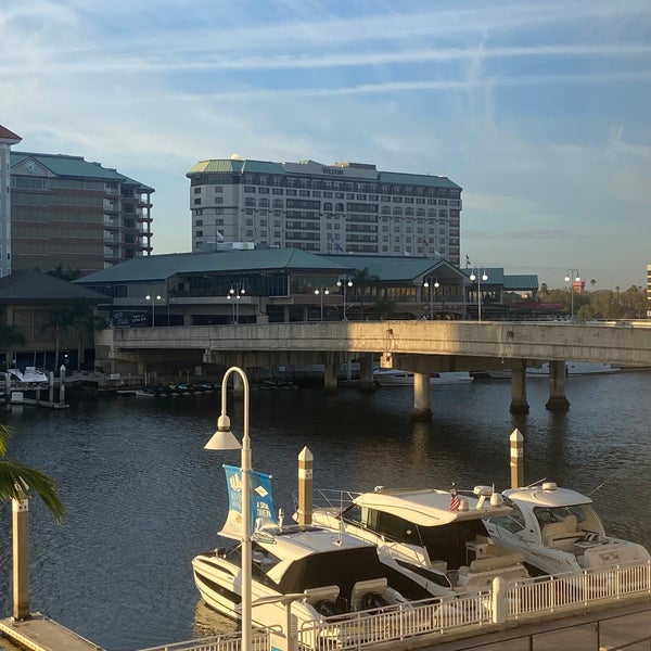 Photo taken at Tampa Marriott Waterside Hotel &amp; Marina by Jay K. on 3/3/2022