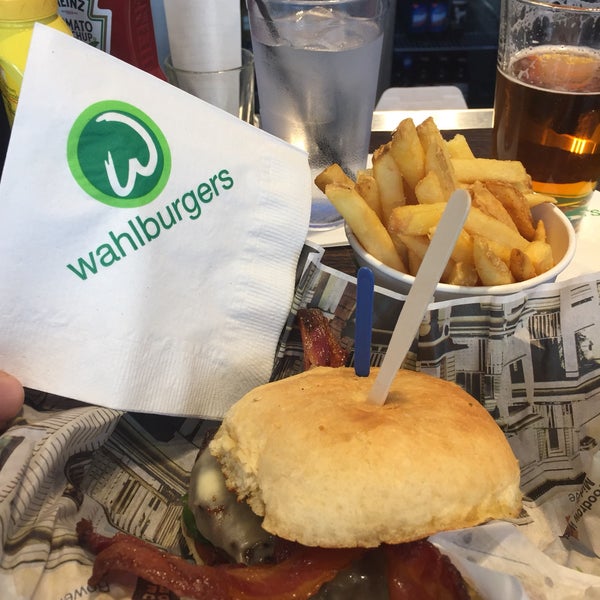 Photo taken at Wahlburgers by Chris S. on 9/10/2017