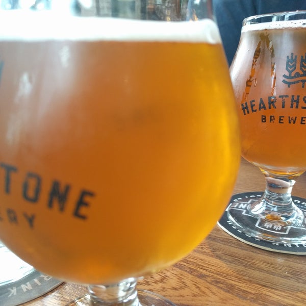 Photo taken at Hearthstone Brewery by Devil T. on 9/21/2017