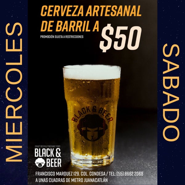 7/19/2019 tarihinde Marco J.ziyaretçi tarafından Black &amp; Beer Condesa'de çekilen fotoğraf