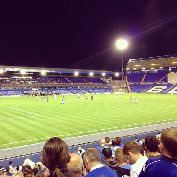 Photo taken at St. Andrew&#39;s Stadium by Lee B. on 8/7/2013