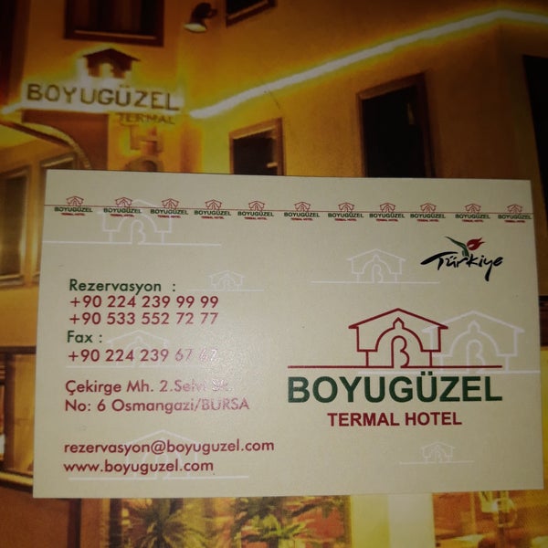 Снимок сделан в Boyugüzel Thermal Hotel пользователем Seloo O. 8/7/2018