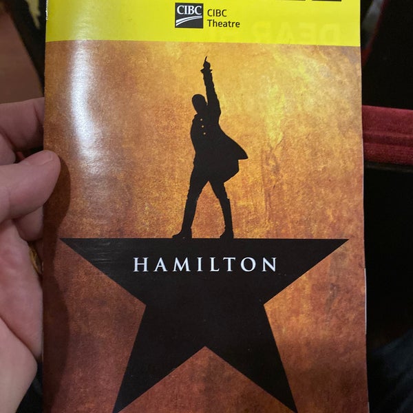Hamilton the Musical Official Broadway Poster - Hamilton the Musical