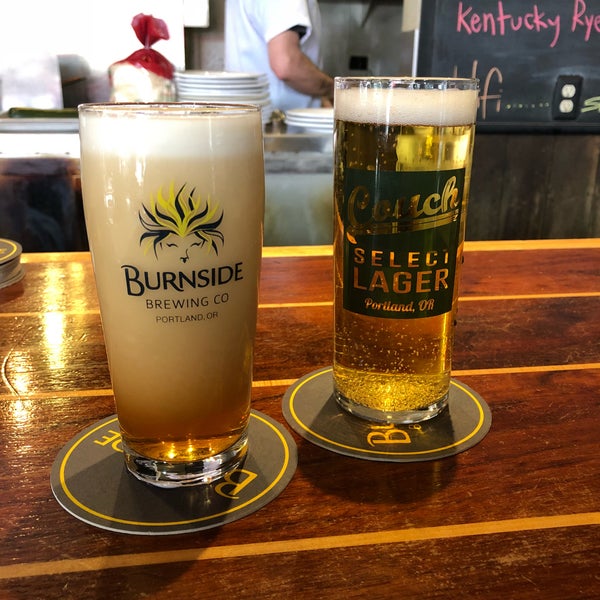 Photo taken at Burnside Brewing Co. by Tracy A. on 4/20/2018