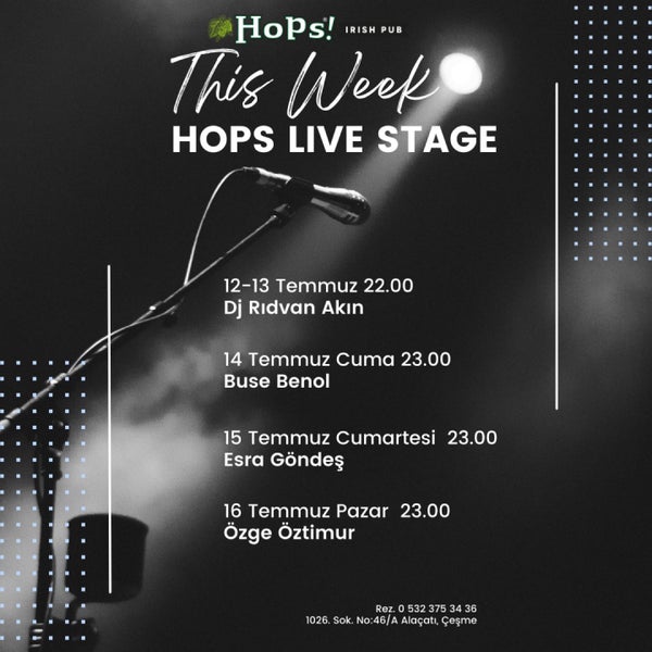 Снимок сделан в Hops Irish Pub&amp;Stage пользователем Emre Ş. 7/10/2023