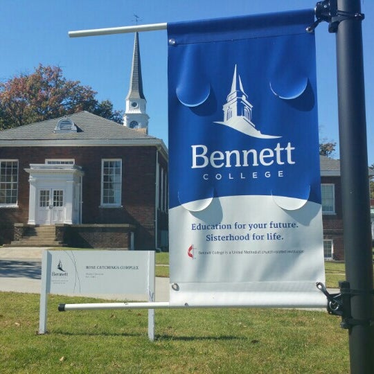 Photo taken at Bennett College by Teddy B. on 10/22/2015