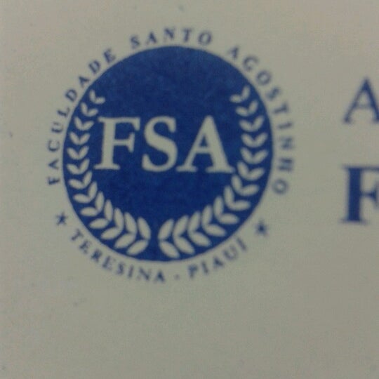 11/22/2012에 Naelson S.님이 Faculdade Santo Agostinho (FSA)에서 찍은 사진