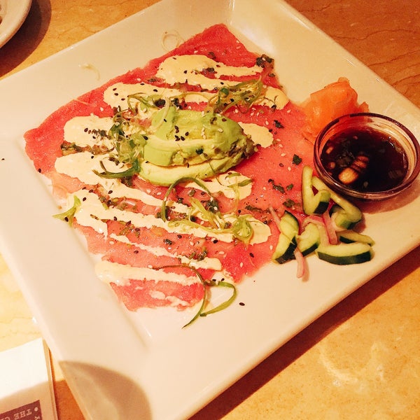 Ahi Carpaccio Cheesecake Factory