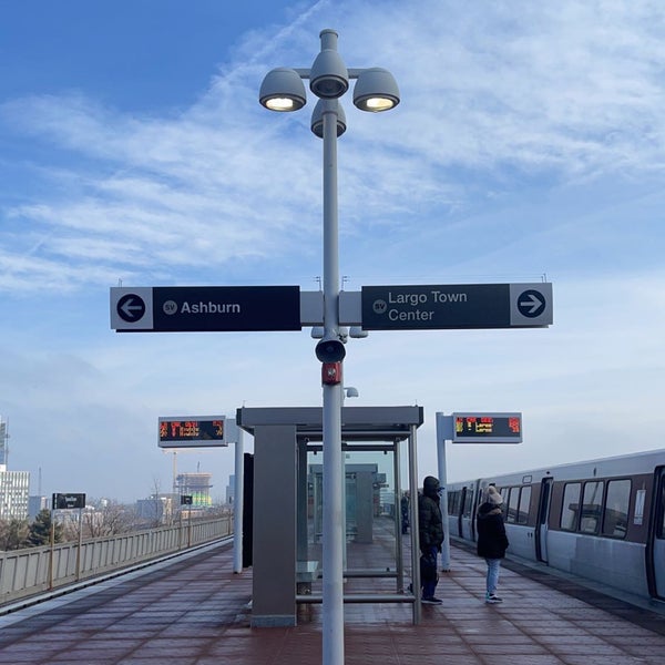 Photo prise au Tysons Metro Station par SA le2/2/2022