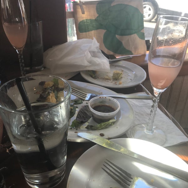 Photo taken at The Hangout Restaurant &amp; Beach Bar by Sonia G. on 2/24/2018