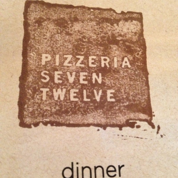 Photo taken at Pizzeria Seven Twelve by Sarah H. on 5/21/2013