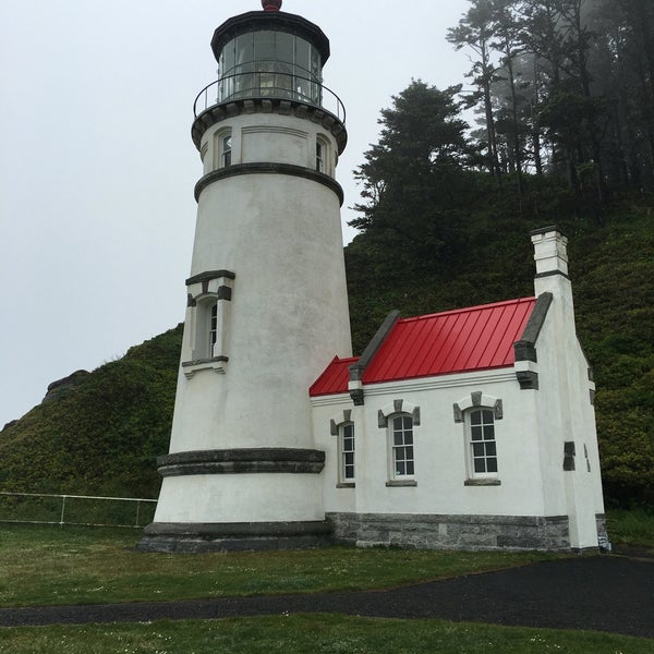 Photo taken at Heceta Lighthouse Bed &amp; Breakfast by Tanya B. on 5/15/2016
