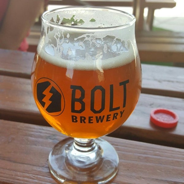 Photo taken at Bolt Brewery by James G. on 7/24/2016