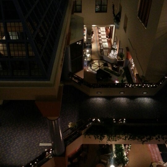 Photo taken at The Cincinnatian Hotel, Curio Collection by Hilton by Charles C. on 12/17/2012