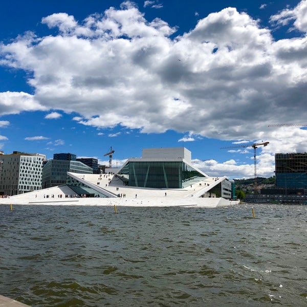 Photo taken at Oslo Opera House by Rozitasw on 6/19/2018