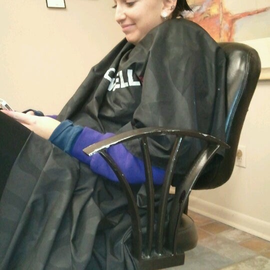 Photo taken at Shear Ego Salon &amp; Spa by Emily H. on 11/28/2012