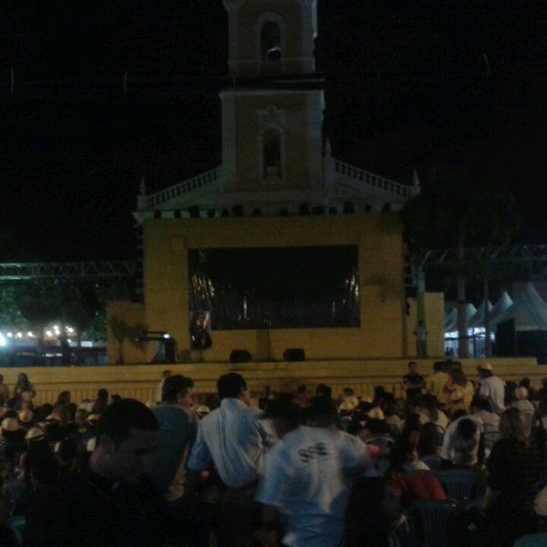 Photo taken at Praça da Convivência by Patriciara T. on 6/14/2013
