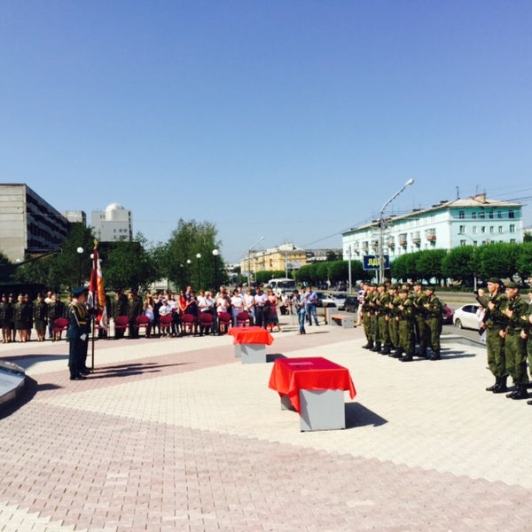 Площадь победы красноярск