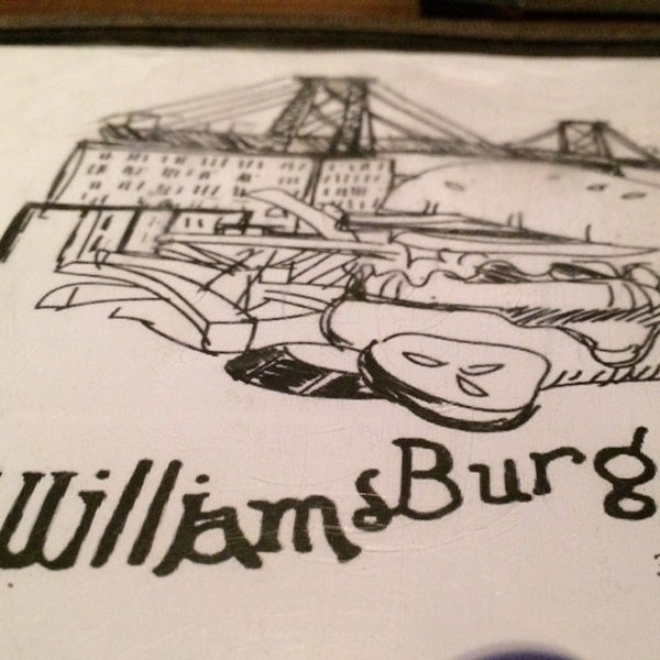Photo taken at Williamsburger by Benjamin B. on 2/1/2014