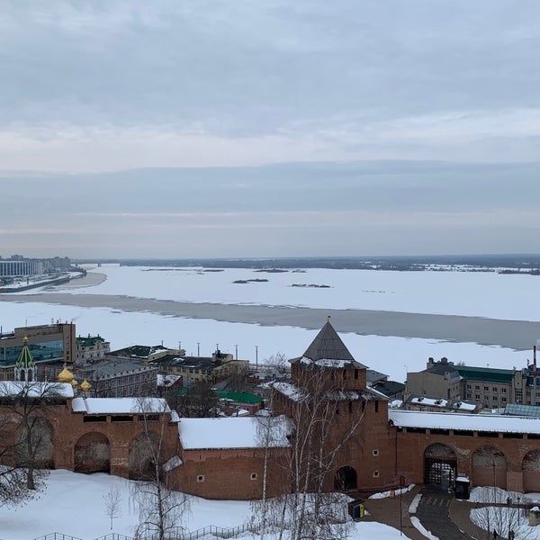 2/26/2022 tarihinde Alex G.ziyaretçi tarafından Nizhny Novgorod Kremlin'de çekilen fotoğraf