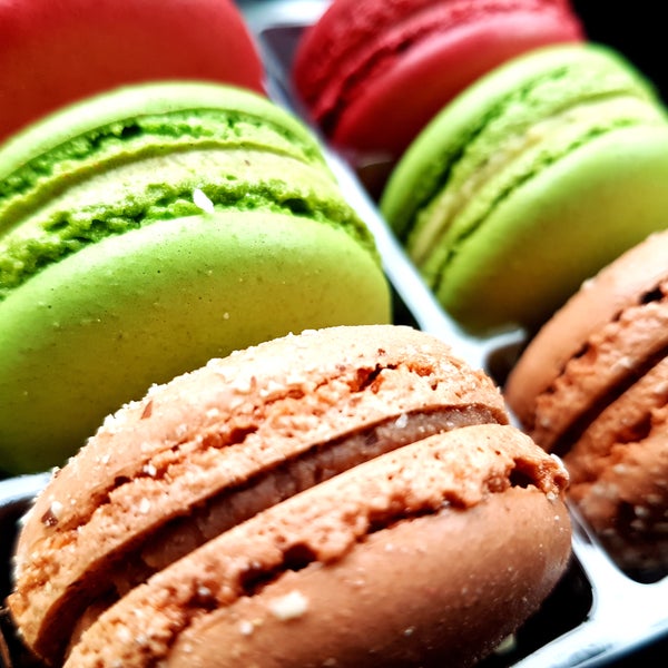 My favorite place in Montreal to pick up macaroons. They have a nice selection of flavors and their macaroons are always fresh. My personal favorites are the red velvet,pistachio,coconut and vanilla.