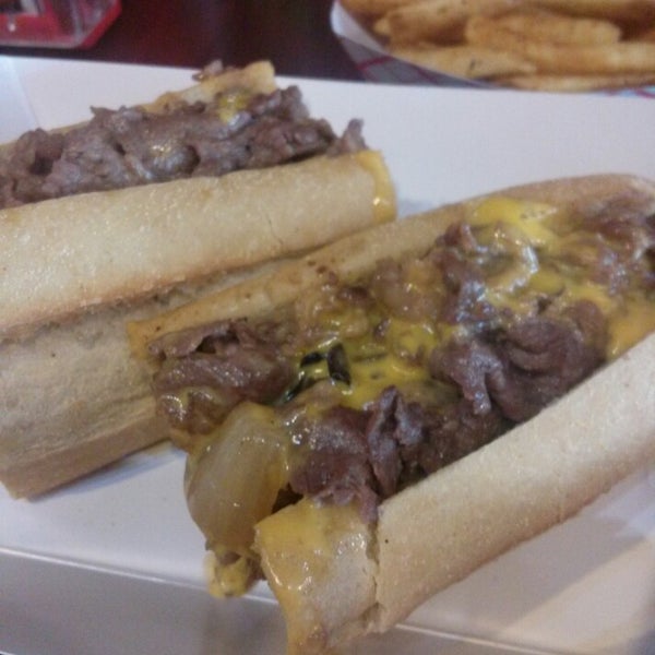 Photo taken at South-A-Philly Steaks &amp; Hoagies by Cafe 11 on 6/18/2013