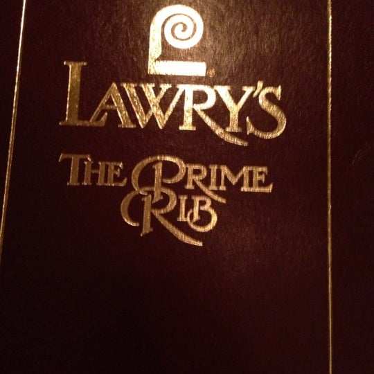 Photo taken at Lawry&#39;s The Prime Rib by Nathan P. on 12/9/2012