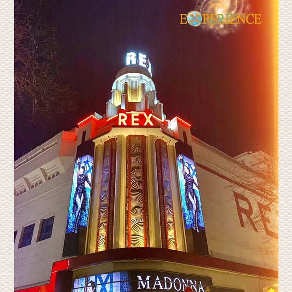 Photo taken at Le Grand Rex by D&amp;S E. on 3/5/2020