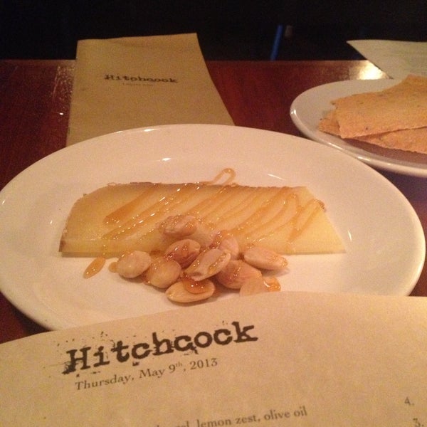 Photo taken at Hitchcock Restaurant by Amy R. on 5/10/2013