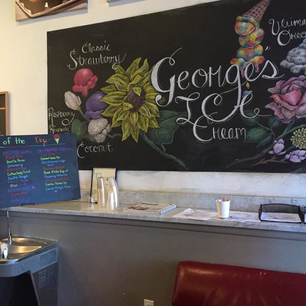 Photo taken at George&#39;s Ice Cream &amp; Sweets by Alisha . on 9/11/2016