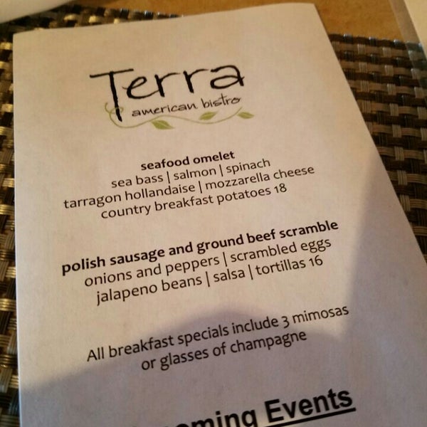 Photo taken at Terra American Bistro by Ray T. on 3/13/2016