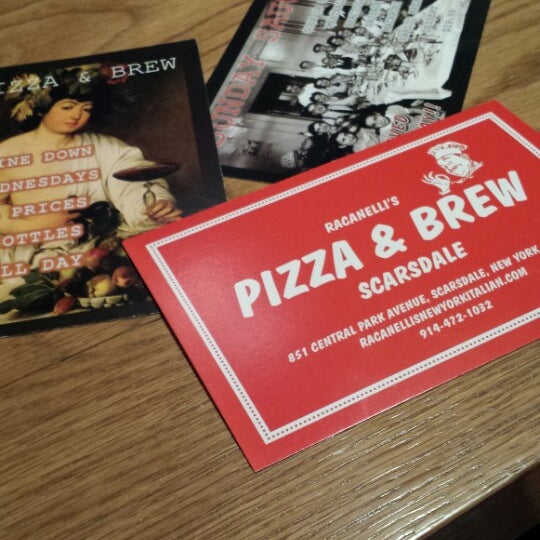 11/12/2013에 Darlene R.님이 Pizza &amp; Brew Scarsdale에서 찍은 사진