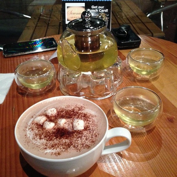 Photo taken at Serenade Coffee Bar &amp; Desserts by Allen C. on 12/1/2013
