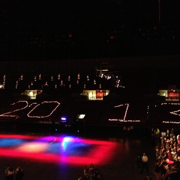 Photo taken at Mullins Center by Tracey H. on 5/4/2013