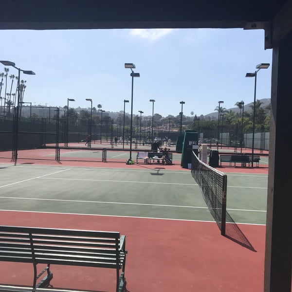 Photo taken at La Jolla Beach and Tennis Club by Paula C. on 6/12/2018