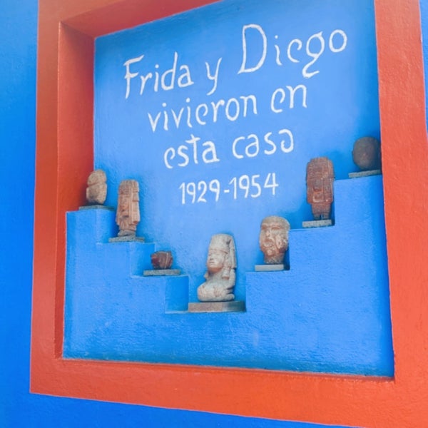 Photo taken at Museo Frida Kahlo by Glen B. on 9/9/2023