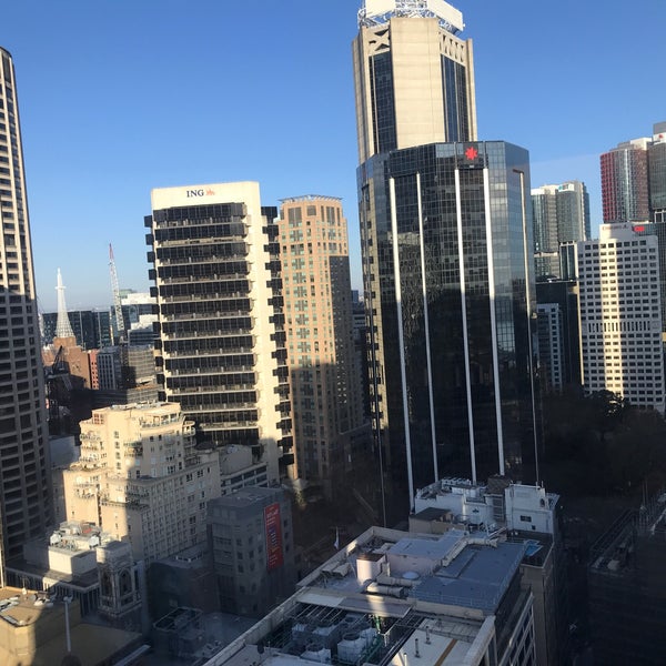 Photo taken at Sydney Harbour Marriott Hotel at Circular Quay by Brittany O. on 6/1/2019